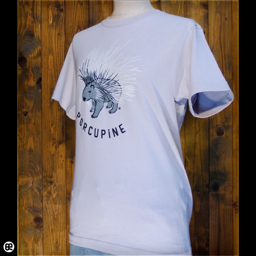 Tシャツ通販ならREDBROS.｜ヤマアラシ：シルバーグレー：Tシャツ他