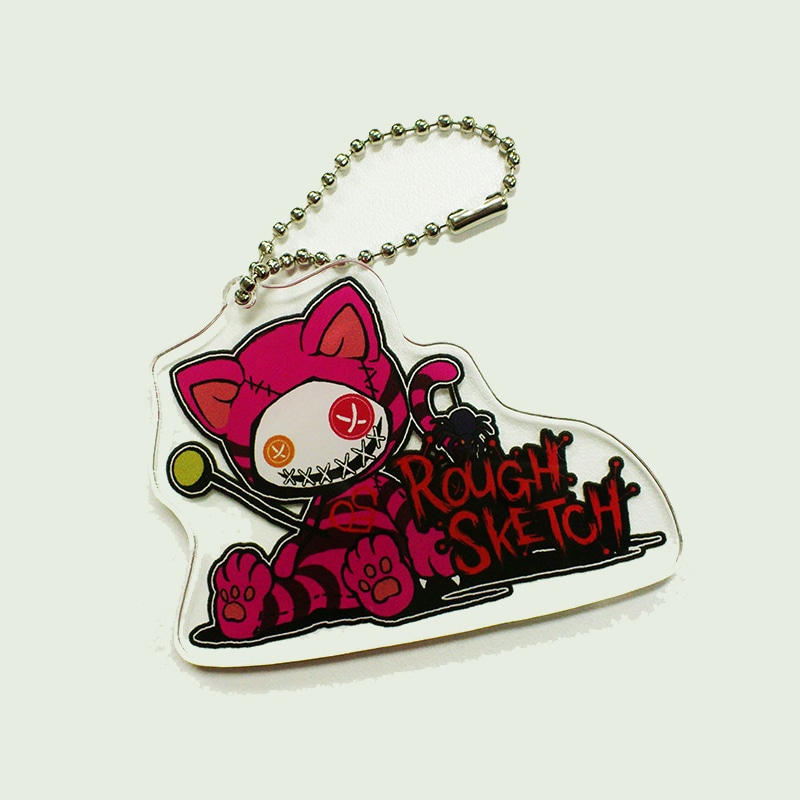 ラフスケ人形アクリルキーホルダー（ALICE IN VOODOOLAND