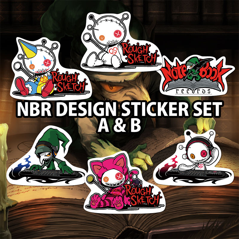 NBR DESIGN STICKER SET A+B | すべての商品 | TANO*C STORE