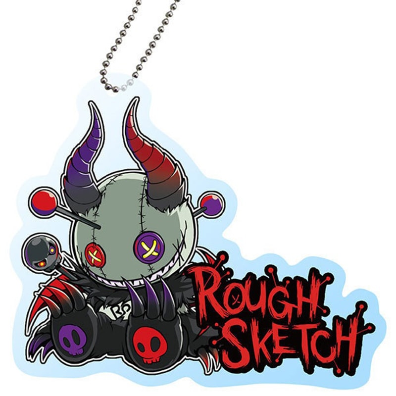 終了】 ラフスケ人形アクリルキーホルダー（DEVIL'S NIGHTMARE