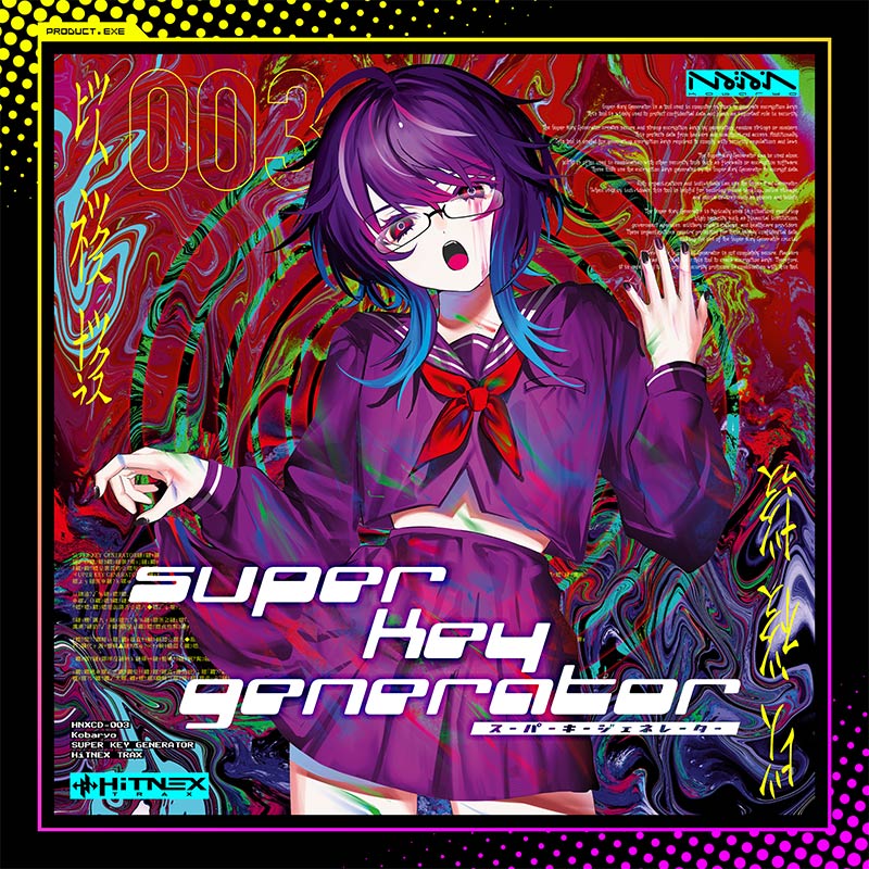 SUPER KEY GENERATOR | HARDCORE TANO*C CREW,HiTNEX TRAX / Kobaryo