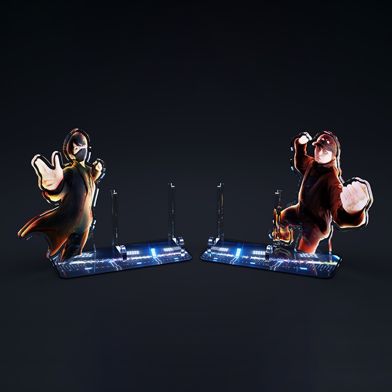 限定品】けいおん C106会場限定 アクリルジオラマオーロラ