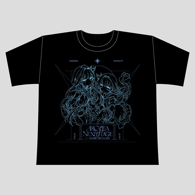 12月中旬以降配送予定】 Arcaea Next Stage - 公式Tシャツ | RHYTHM