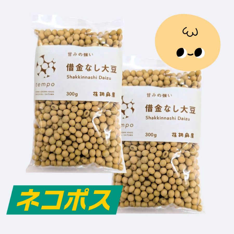 借金なし大豆 2袋（ネコポス送料込）