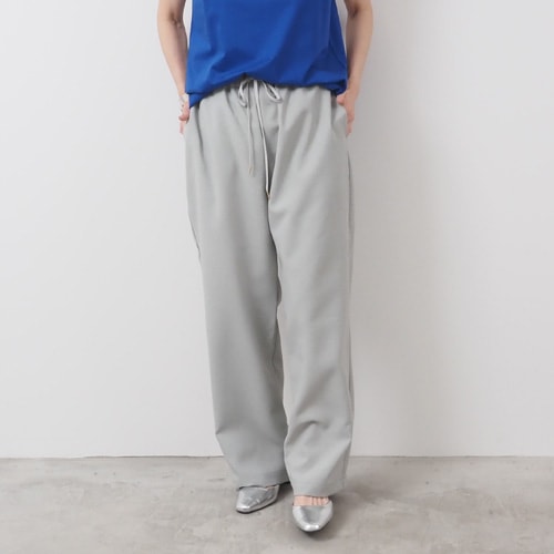 REFRAIN(リフレイン) ポリエステルドライトロピカルストレートパンツ 444901