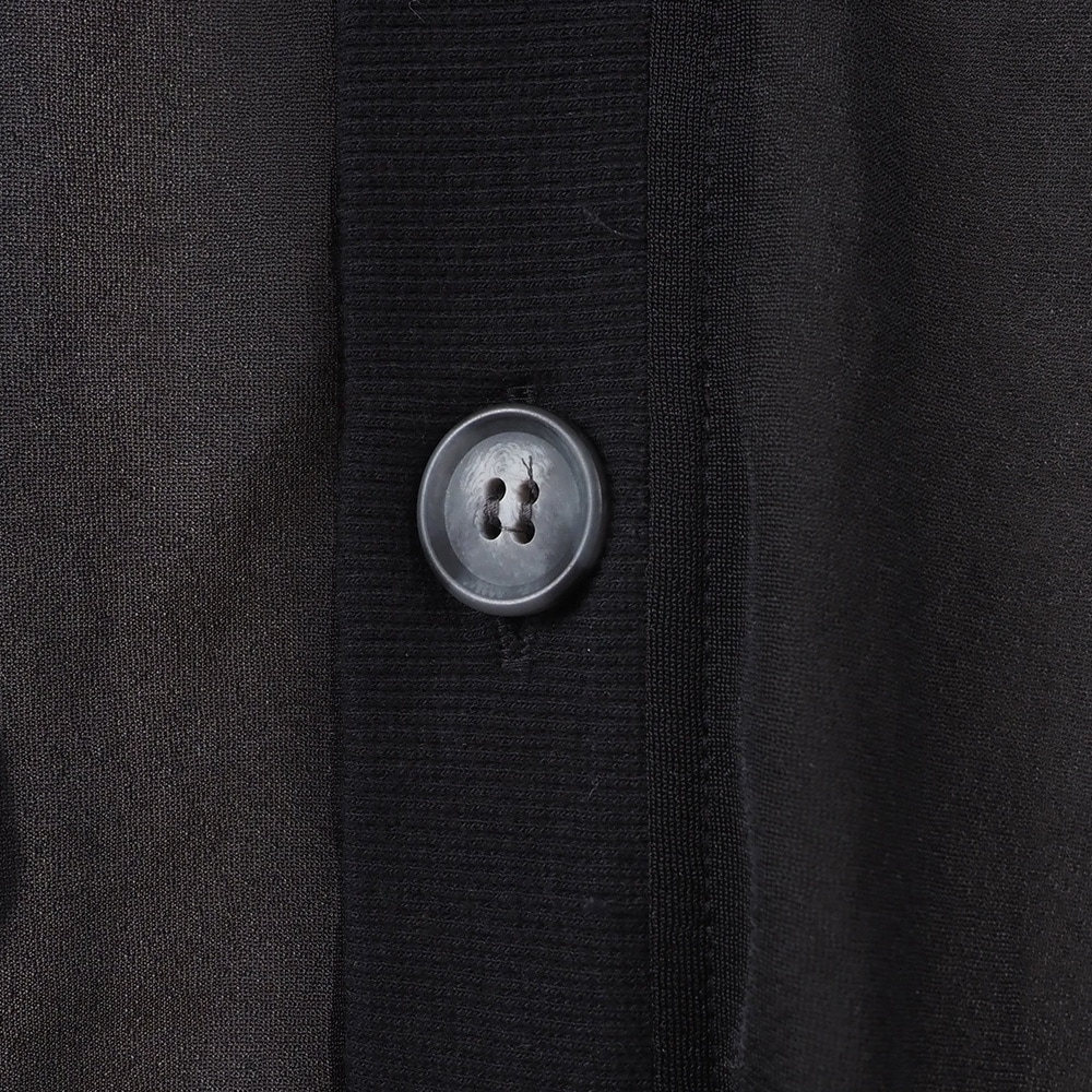 REFRAIN(リフレイン) トリコットンシフォン カーディガン 444200