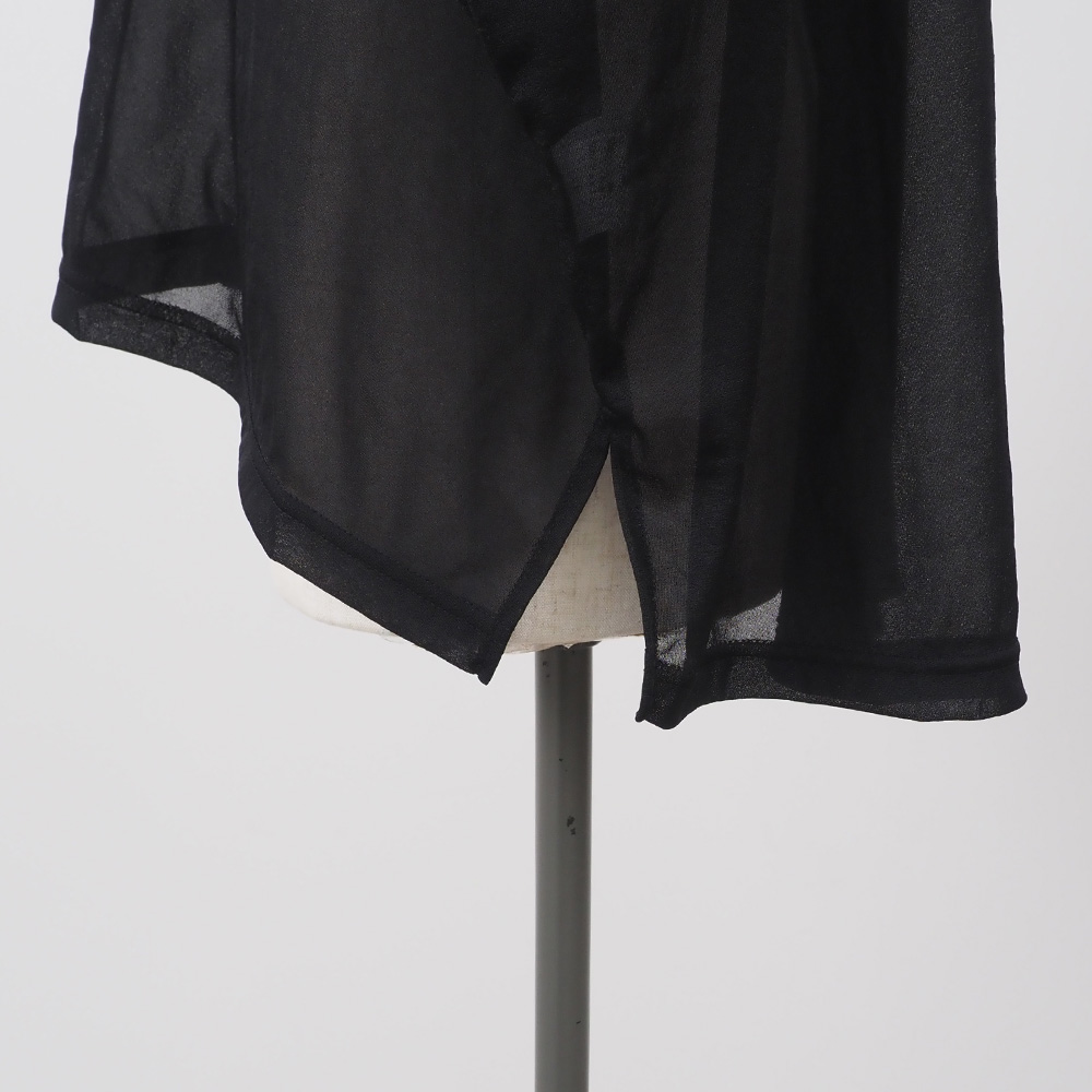 REFRAIN(リフレイン) トリコットンシフォン カーディガン 444200