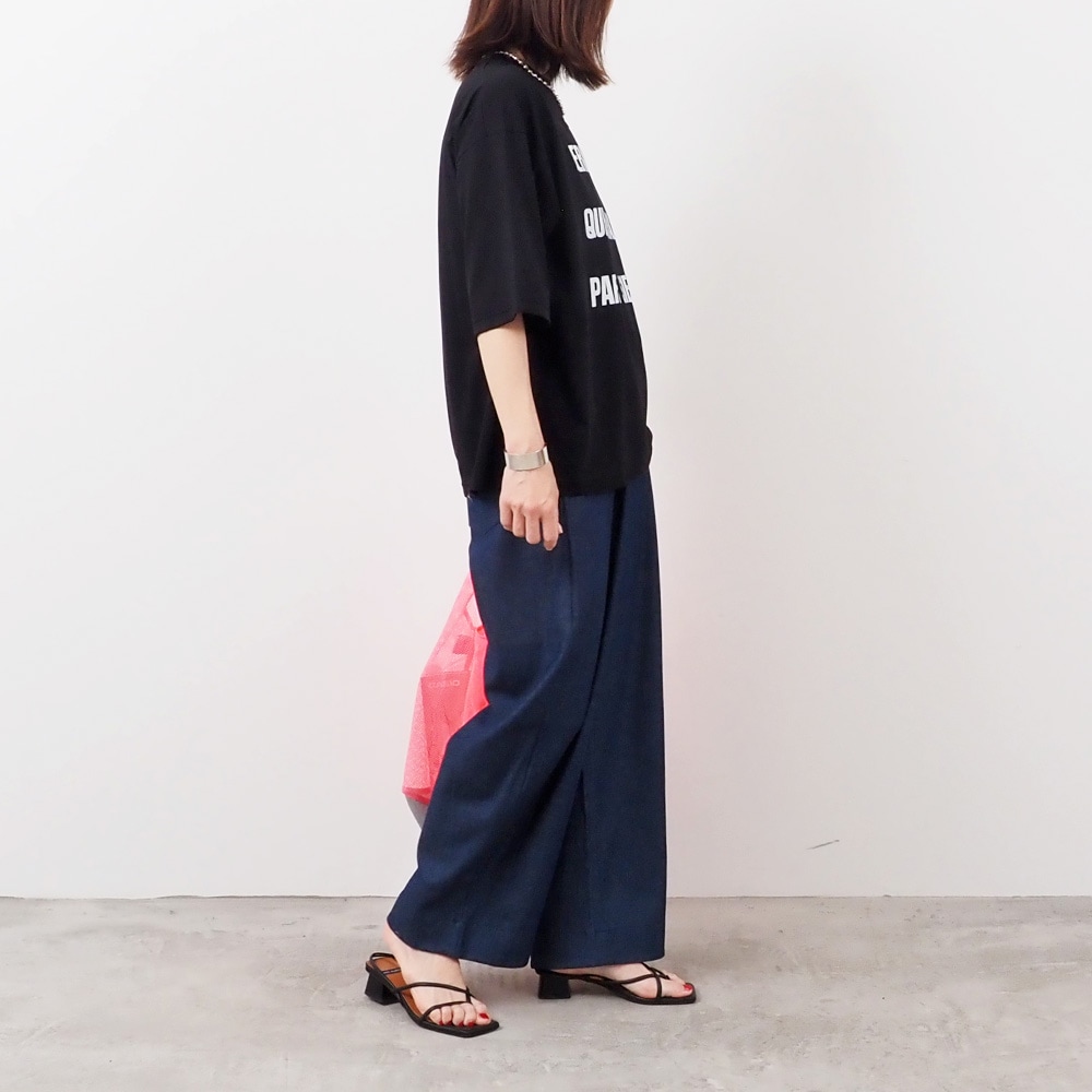 REFRAIN(リフレイン) 5.5オンスインディゴデニム タックパンツ 444905