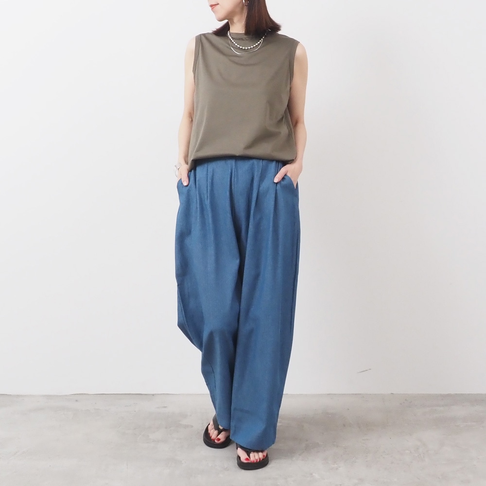 REFRAIN(リフレイン) マイヴィスC微強撚天竺　タンクトップ 444214