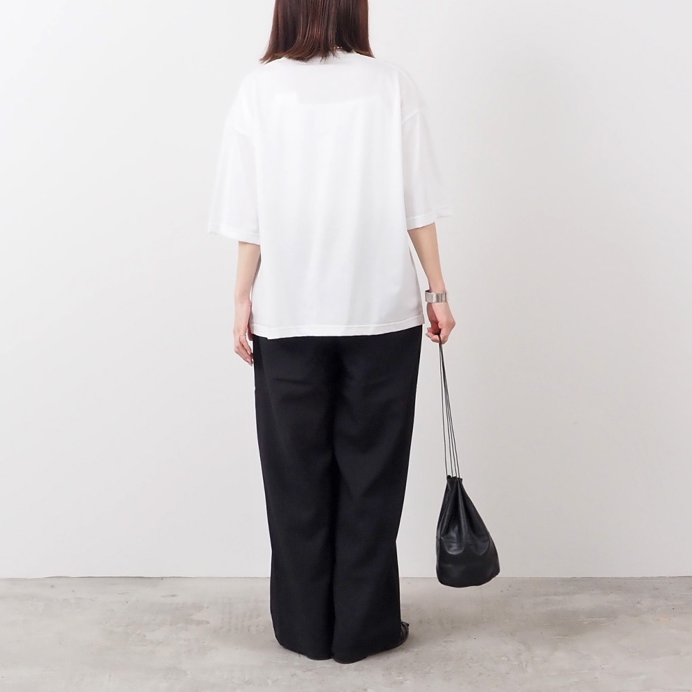 REFRAIN(リフレイン) マイヴィスC微強撚天竺 プリントTシャツ 444211