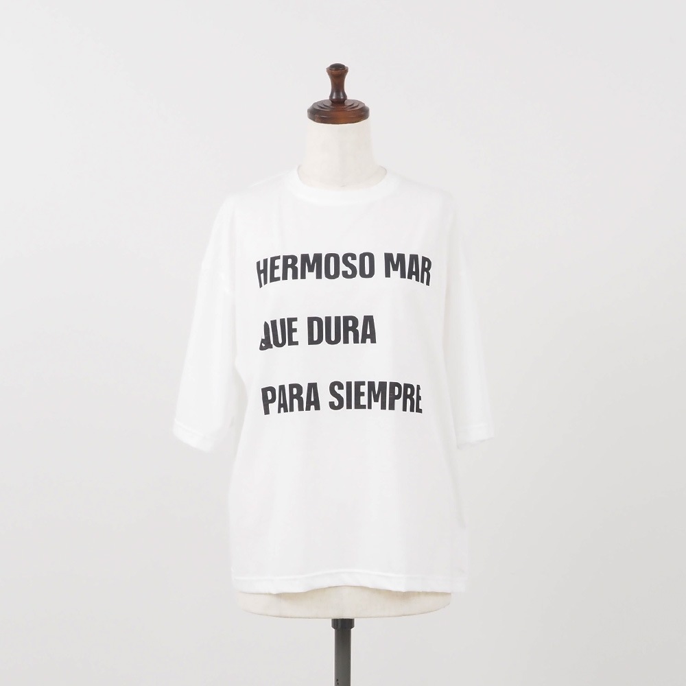 REFRAIN(リフレイン) マイヴィスC微強撚天竺 プリントTシャツ 444211