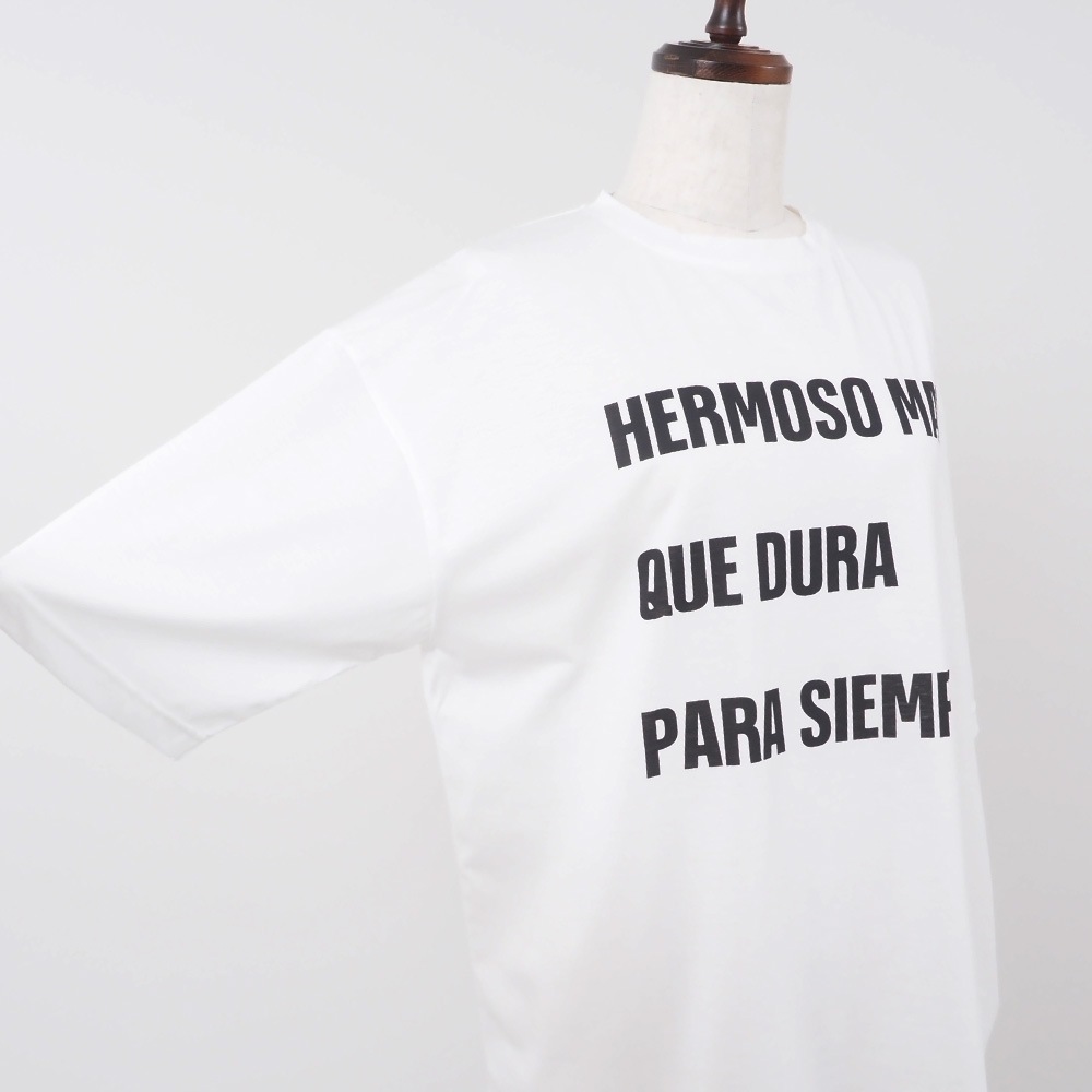 REFRAIN(リフレイン) マイヴィスC微強撚天竺 プリントTシャツ 444211