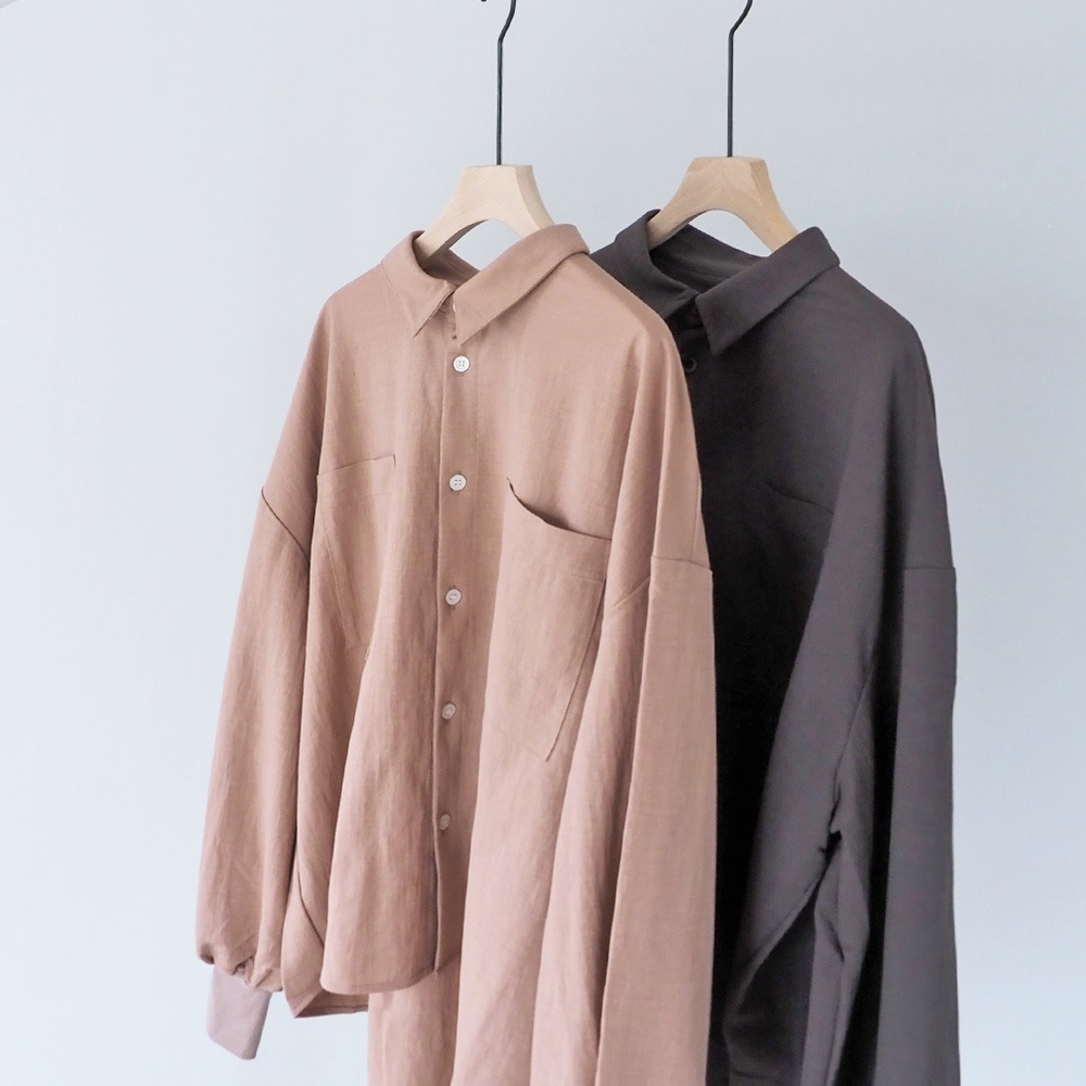 REFRAIN(リフレイン) ナチュラスムース　シャツアウター 446900