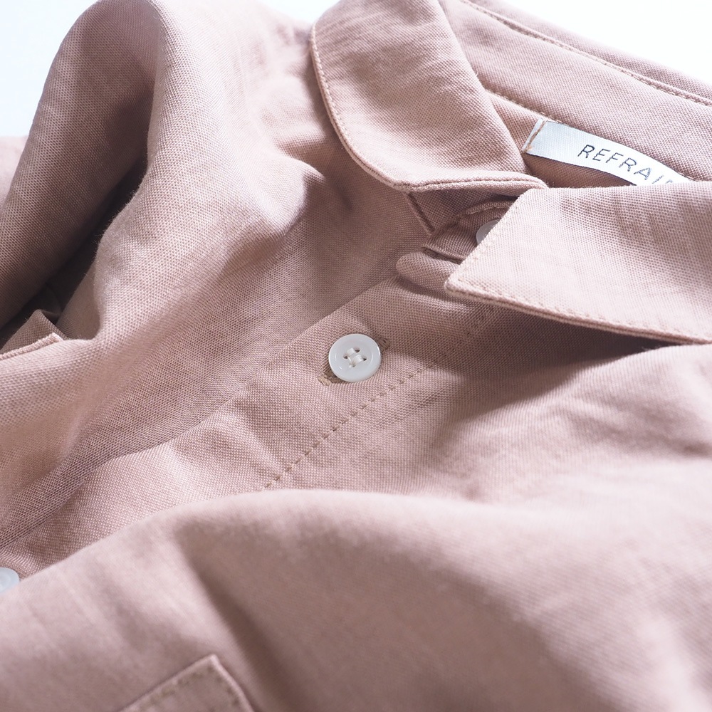 REFRAIN(リフレイン) ナチュラスムース　シャツアウター 446900