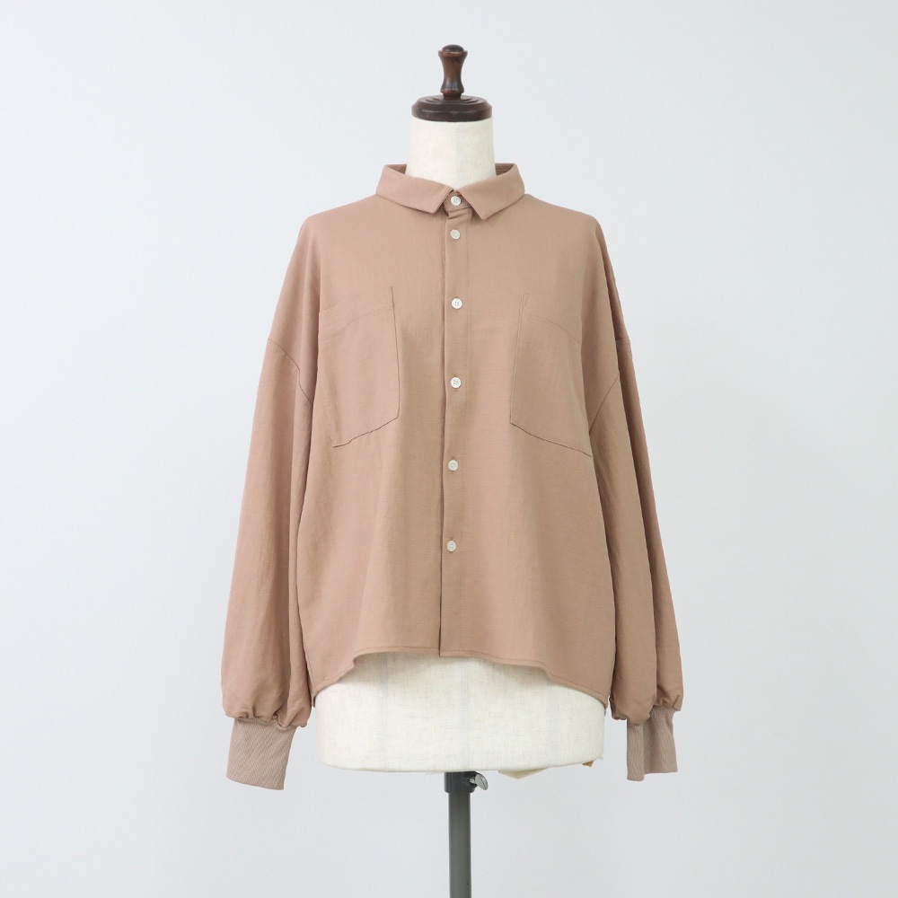 REFRAIN(リフレイン) ナチュラスムース　シャツアウター 446900