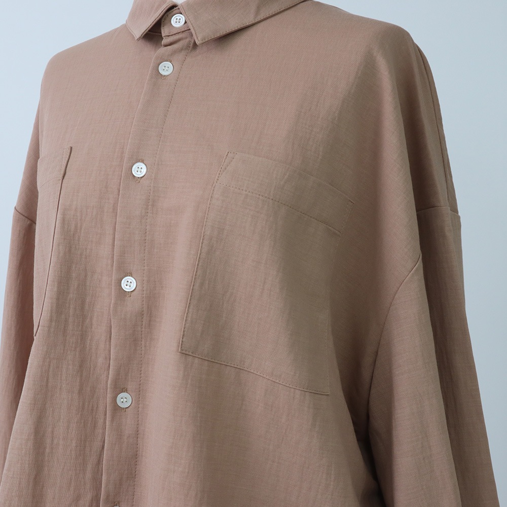 REFRAIN(リフレイン) ナチュラスムース　シャツアウター 446900