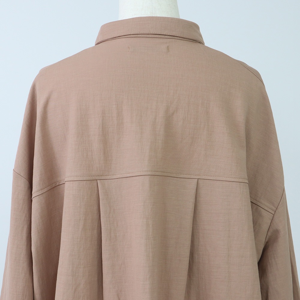 REFRAIN(リフレイン) ナチュラスムース　シャツアウター 446900