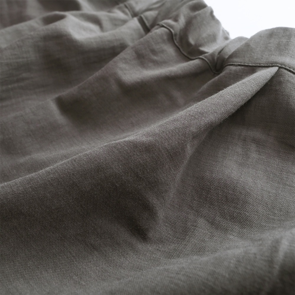 REFRAIN(リフレイン) ナチュラスムース タックパンツ 446901