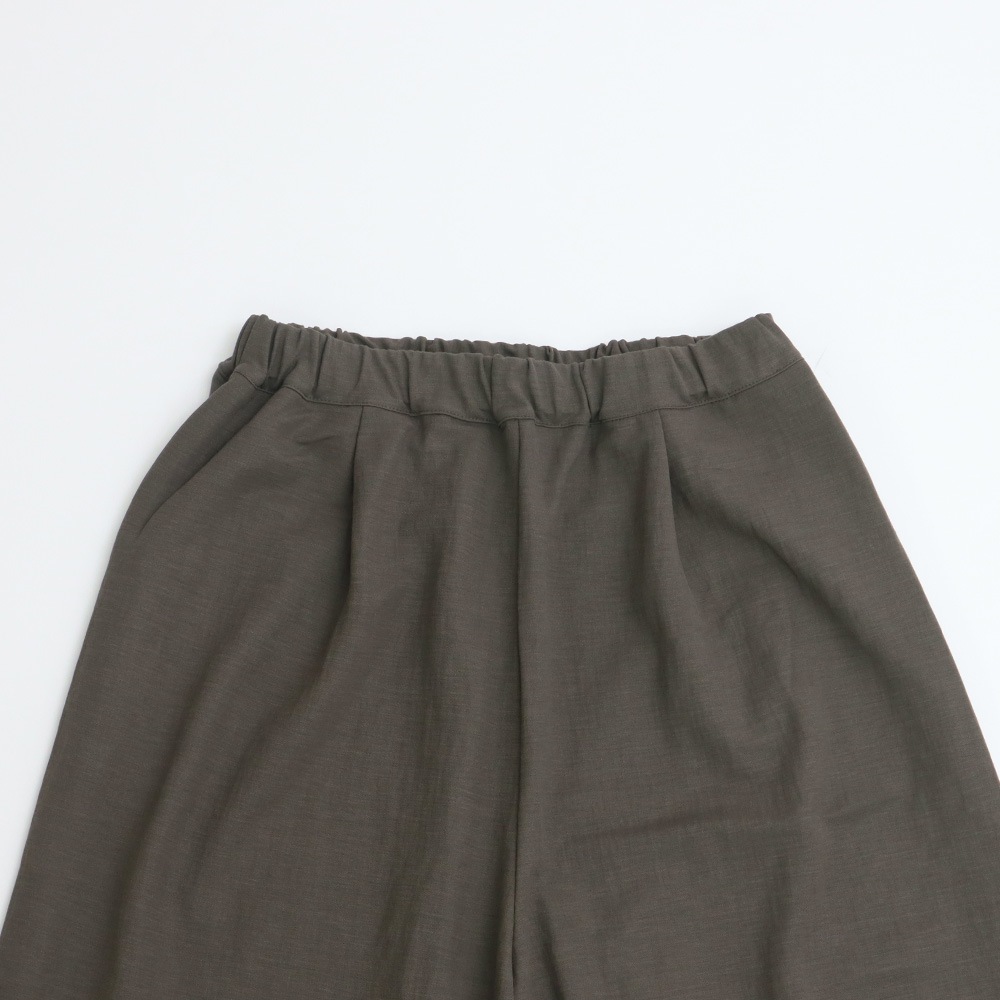 REFRAIN(リフレイン) ナチュラスムース タックパンツ 446901