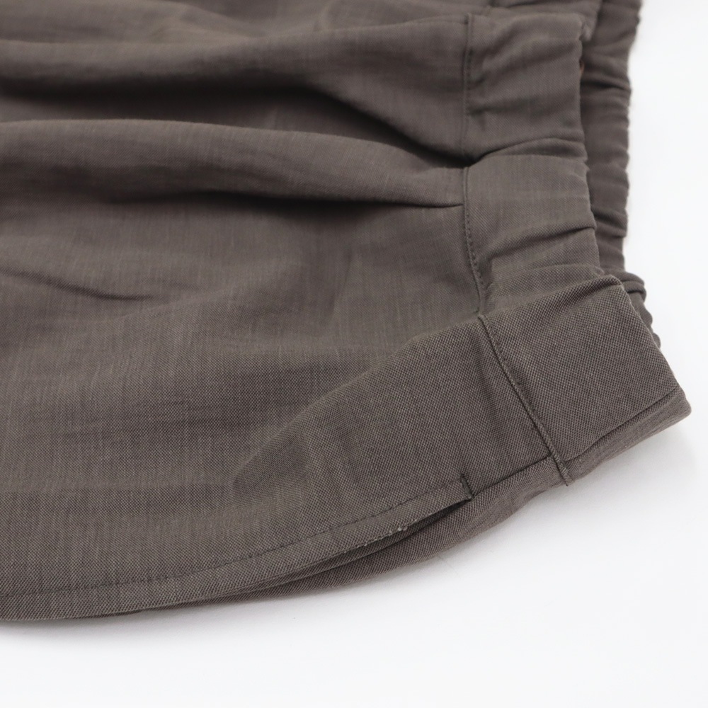 REFRAIN(リフレイン) ナチュラスムース タックパンツ 446901