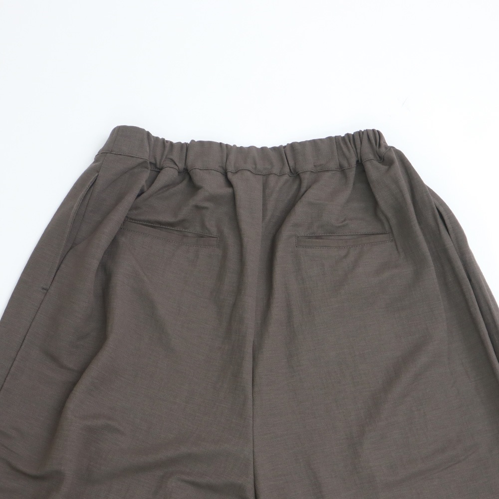 REFRAIN(リフレイン) ナチュラスムース タックパンツ 446901