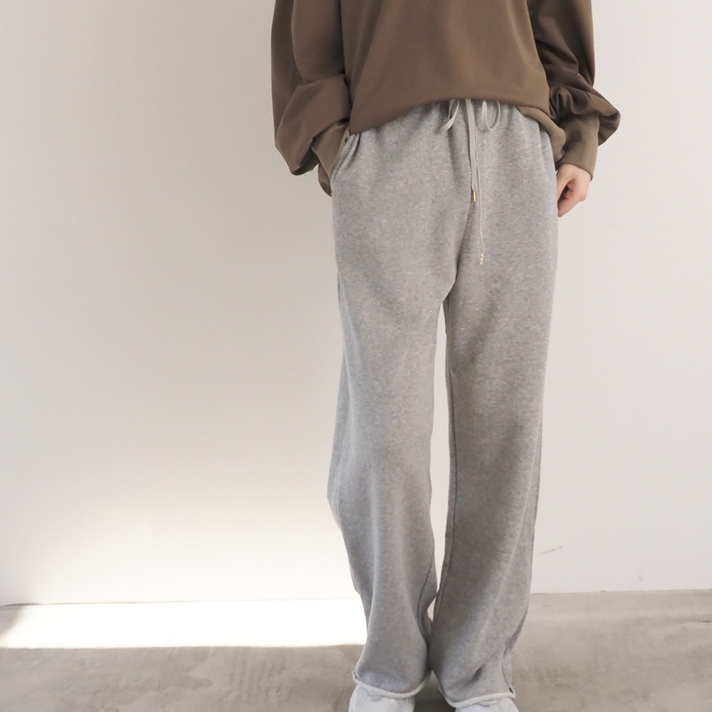 REFRAIN(リフレイン) ポンドR30/10国産裏毛 リラックスパンツ 447207