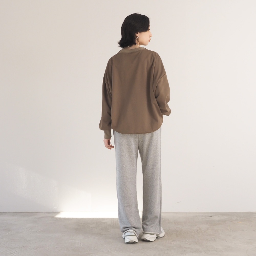 REFRAIN(リフレイン) ポンドR30/10国産裏毛 リラックスパンツ 447207