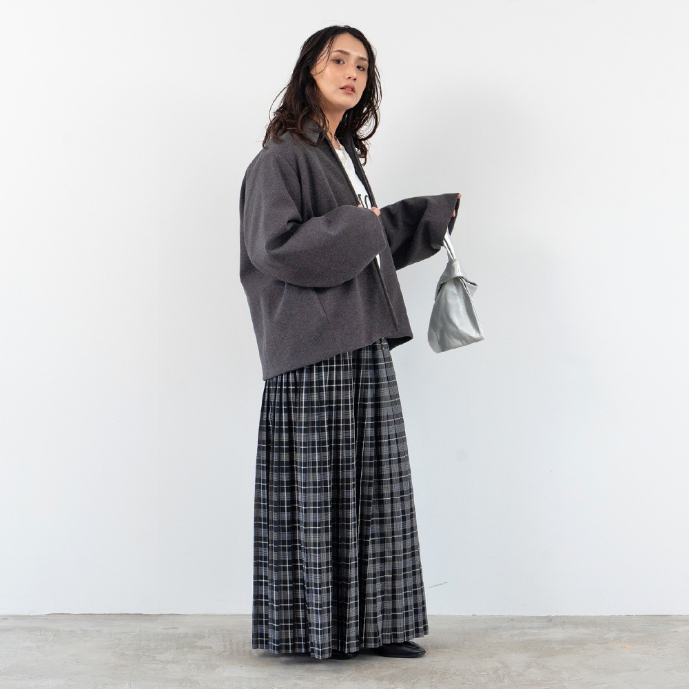 REFRAIN(リフレイン) ライトメルトンジャージ ジップアウター 447221