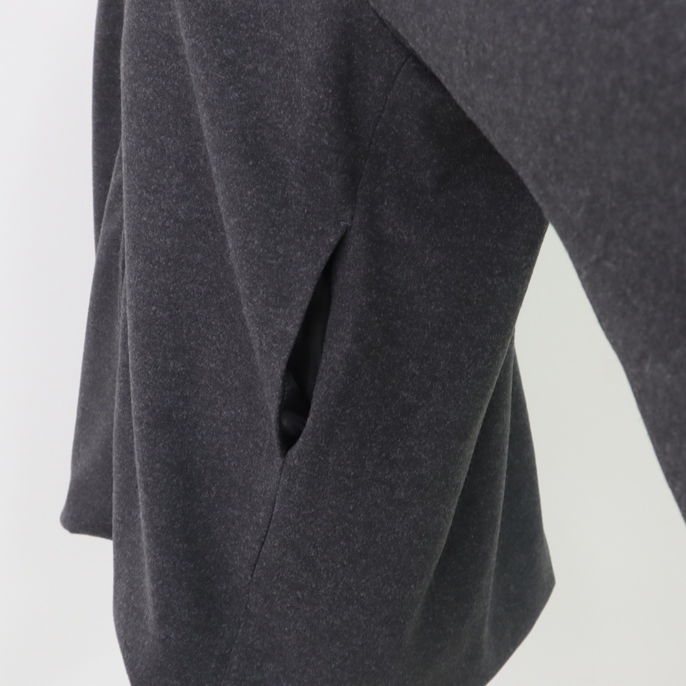 REFRAIN(リフレイン) ライトメルトンジャージ ジップアウター 447221