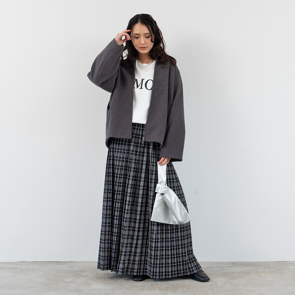 REFRAIN(リフレイン) ライトメルトンジャージ ジップアウター 447221