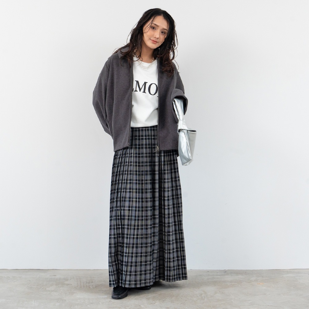 REFRAIN(リフレイン) ライトメルトンジャージ ジップアウター 447221