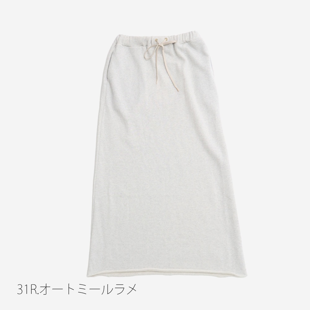REFRAIN(リフレイン) ポンドR30/10国産裏毛 タイトスカート 447206