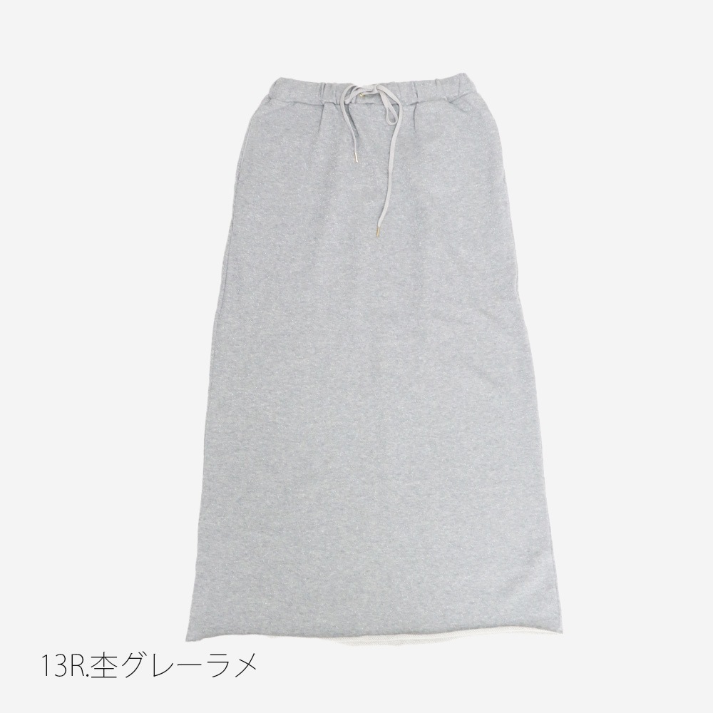 REFRAIN(リフレイン) ポンドR30/10国産裏毛 タイトスカート 447206