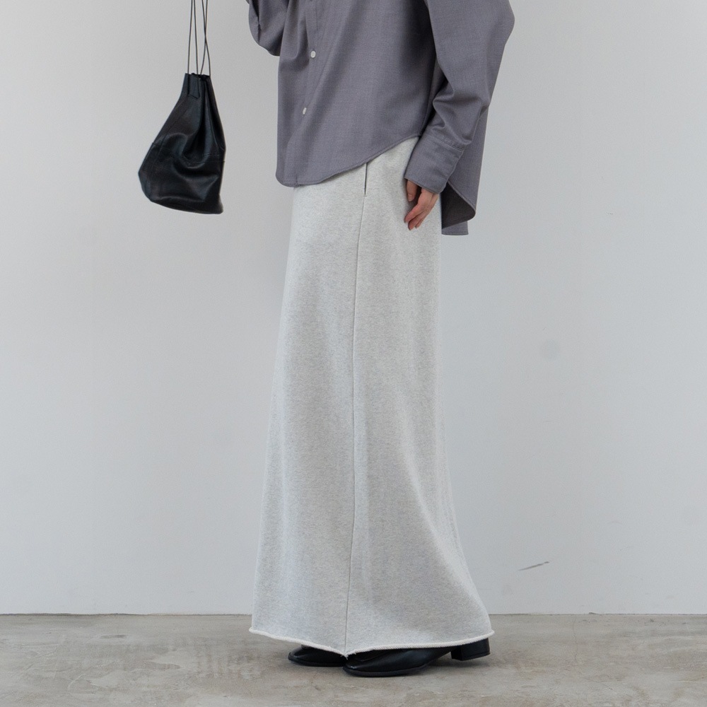 REFRAIN(リフレイン) ポンドR30/10国産裏毛 タイトスカート 447206