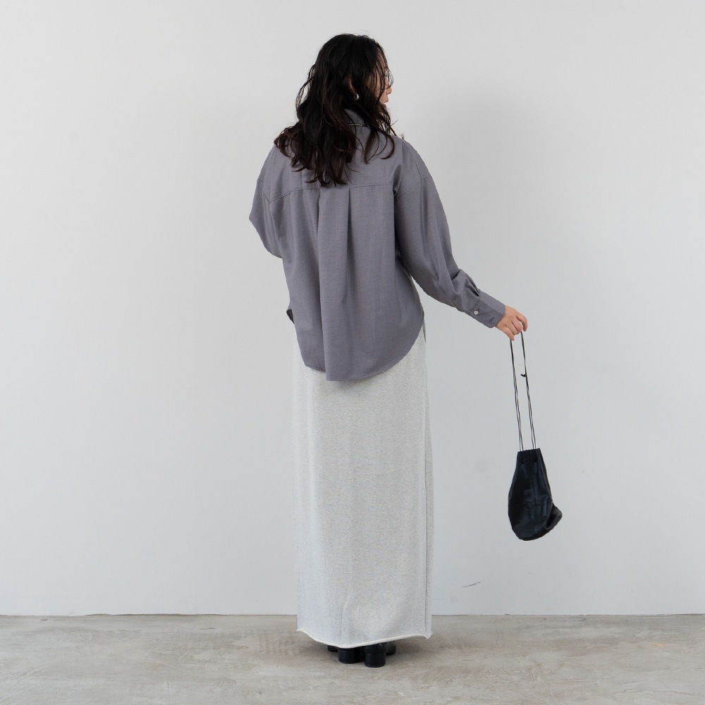 REFRAIN(リフレイン) ポンドR30/10国産裏毛 タイトスカート 447206