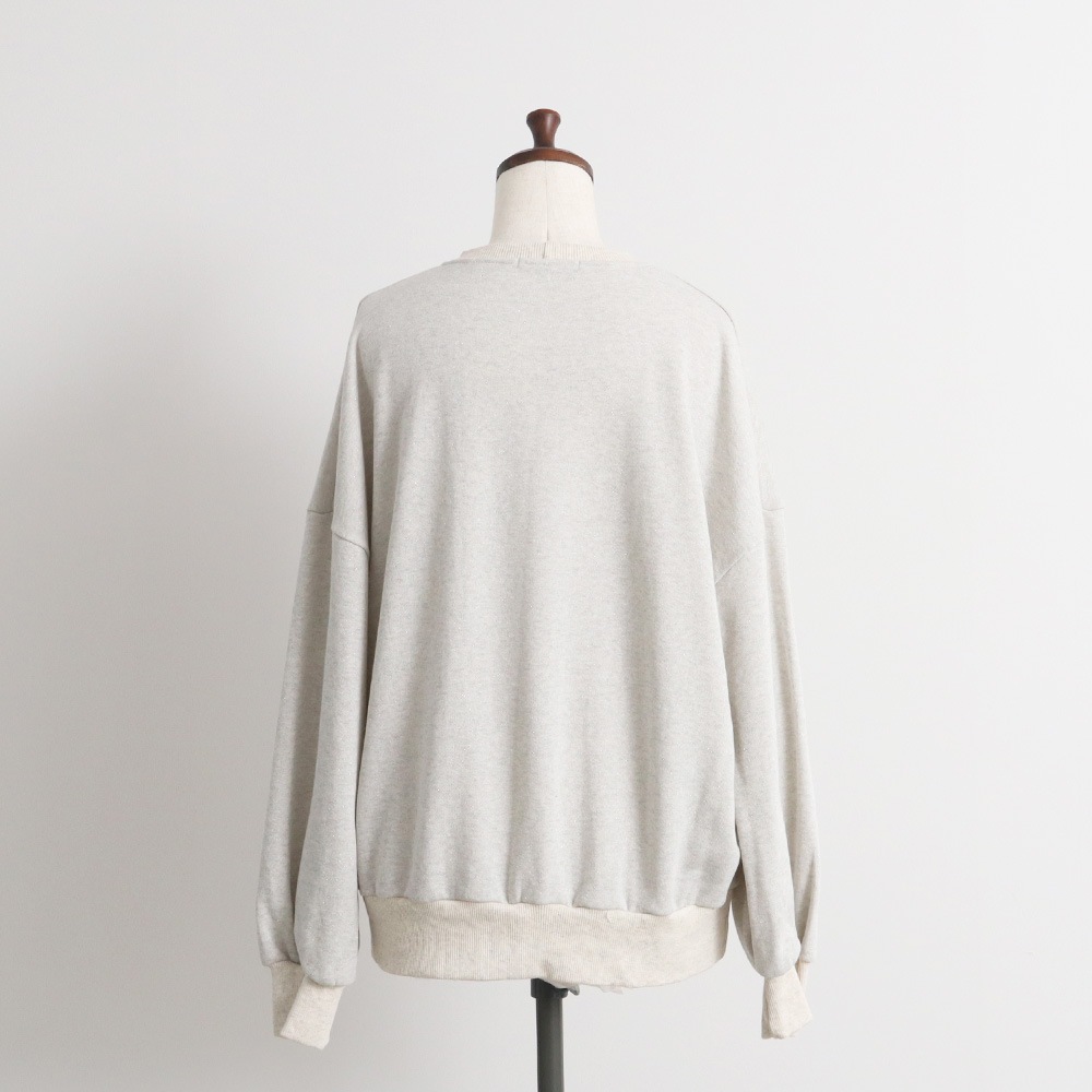 REFRAIN(リフレイン) ポンドR30/10国産裏毛 プリントPO 447205