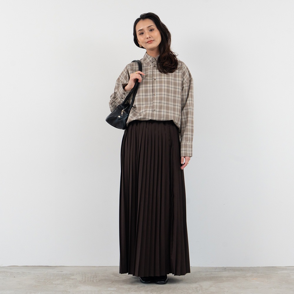 REFRAIN(リフレイン) LIM-bless 40sチェックシャツ 447910