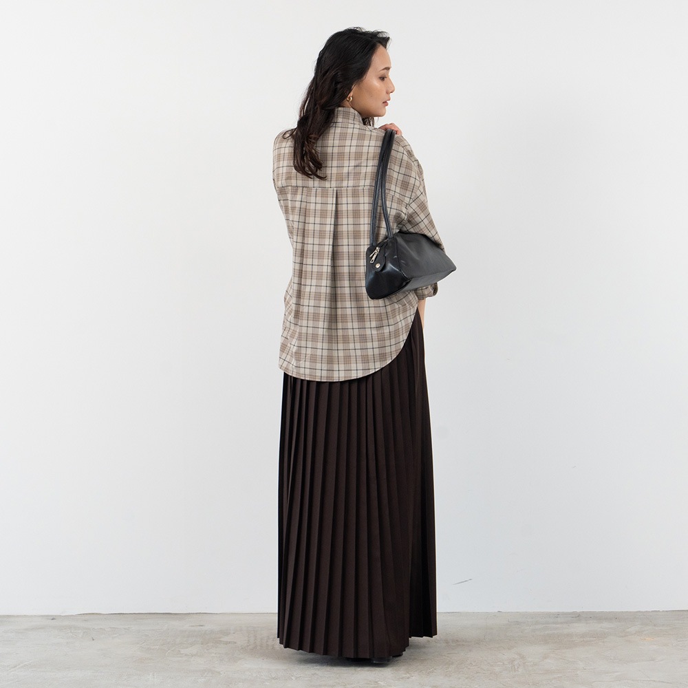 REFRAIN(リフレイン) LIM-bless 40sチェックシャツ 447910