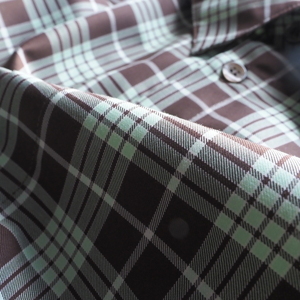 REFRAIN(リフレイン) LIM-bless 40sチェックシャツ 447910