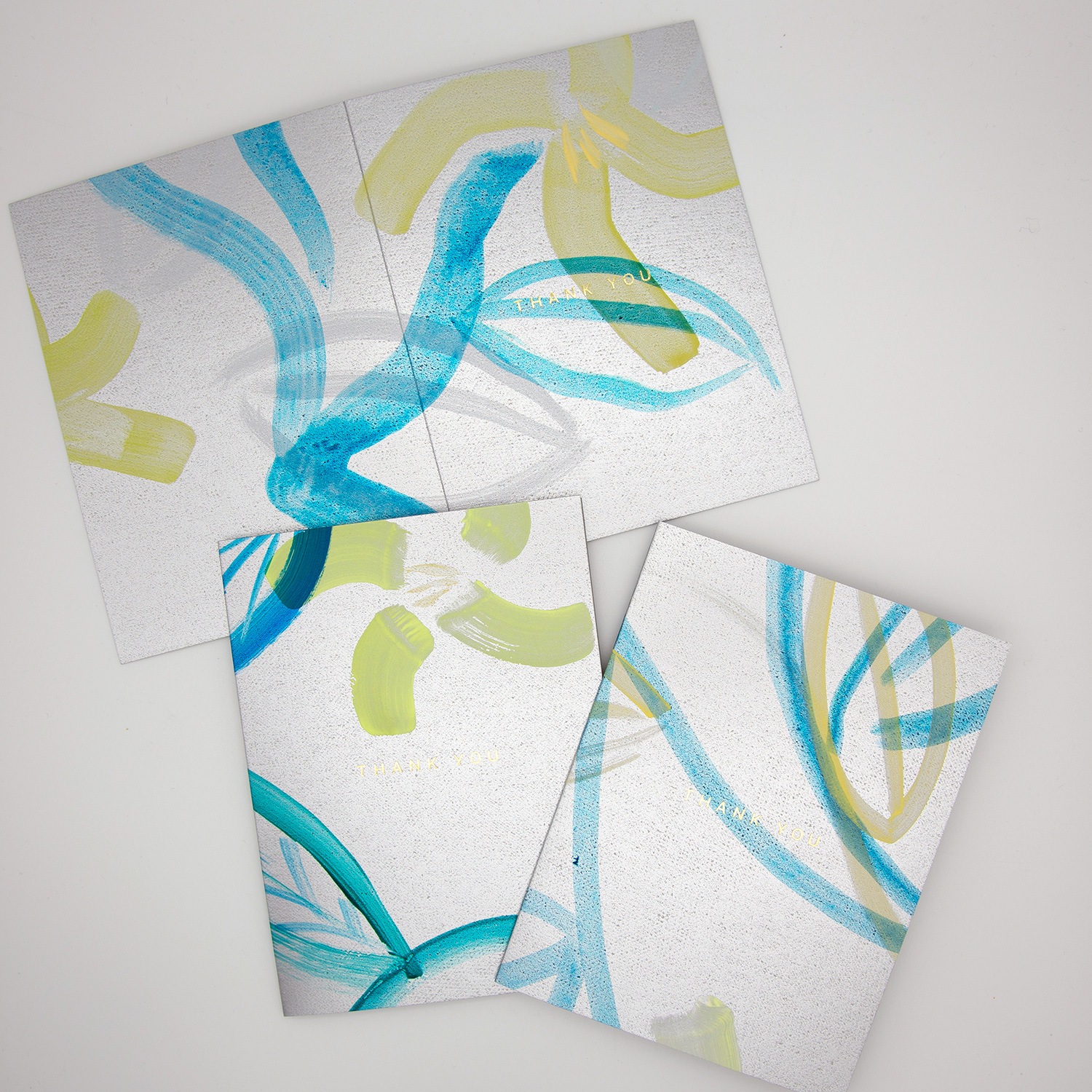 メッセージ入りシルバーフレームアート 手描きのメッセージカードL【シルバー THANK YOU】 | 手描き