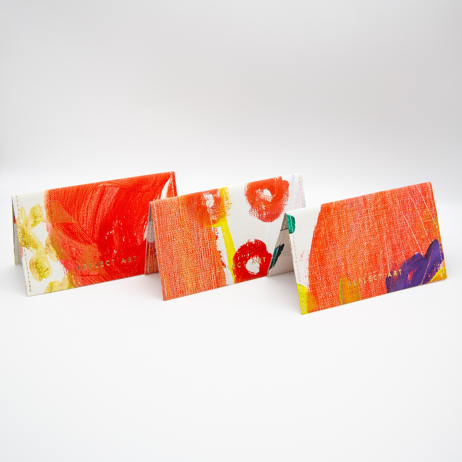 手描きのキャンバス地カードケース【鈴木真里奈】01 | 手描き