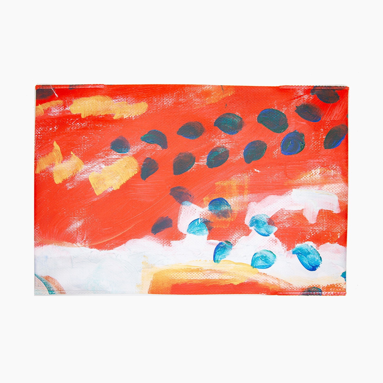 手描きのアップサイクル マルチカバー【佐々木怜央】(A5