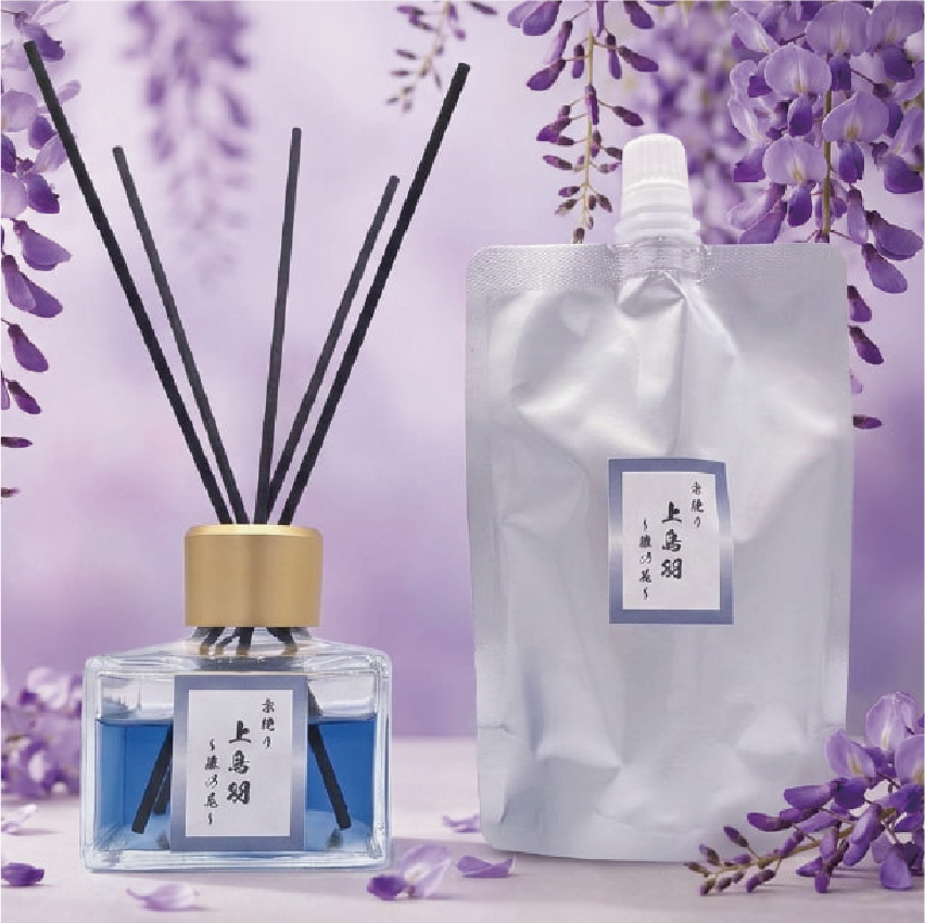 上鳥羽セット~藤の花~FUJI 本体+詰め替え用