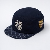 「THE FACTORY MADE/ザファクトリーメイド」SASHIKO VEIT CAP|CAP