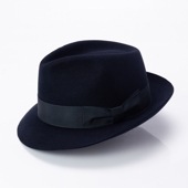 「KNOX/ノックス」RABBIT FUR HAT (KMC) NAVY|HAT