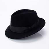 「KNOX/ノックス」RABBIT FUR HAT (KMC) BLACK|HAT