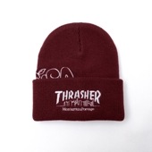「Manhattan Portage/マンハッタンポーテージ」THRASHER USA EMB Watch|KNIT