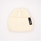 「Borsalino/ボルサリーノ」Bell Beanie Ribbed Virgin Wool(ベル リブビーニー バージン ウール)|KNIT