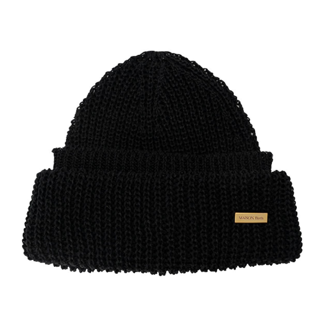 MAISON Birth LINEN STEP KNIT リネンステップニット帽 MAISON Birth（メゾンバース） ニット帽 ニットキャップ メゾンバース