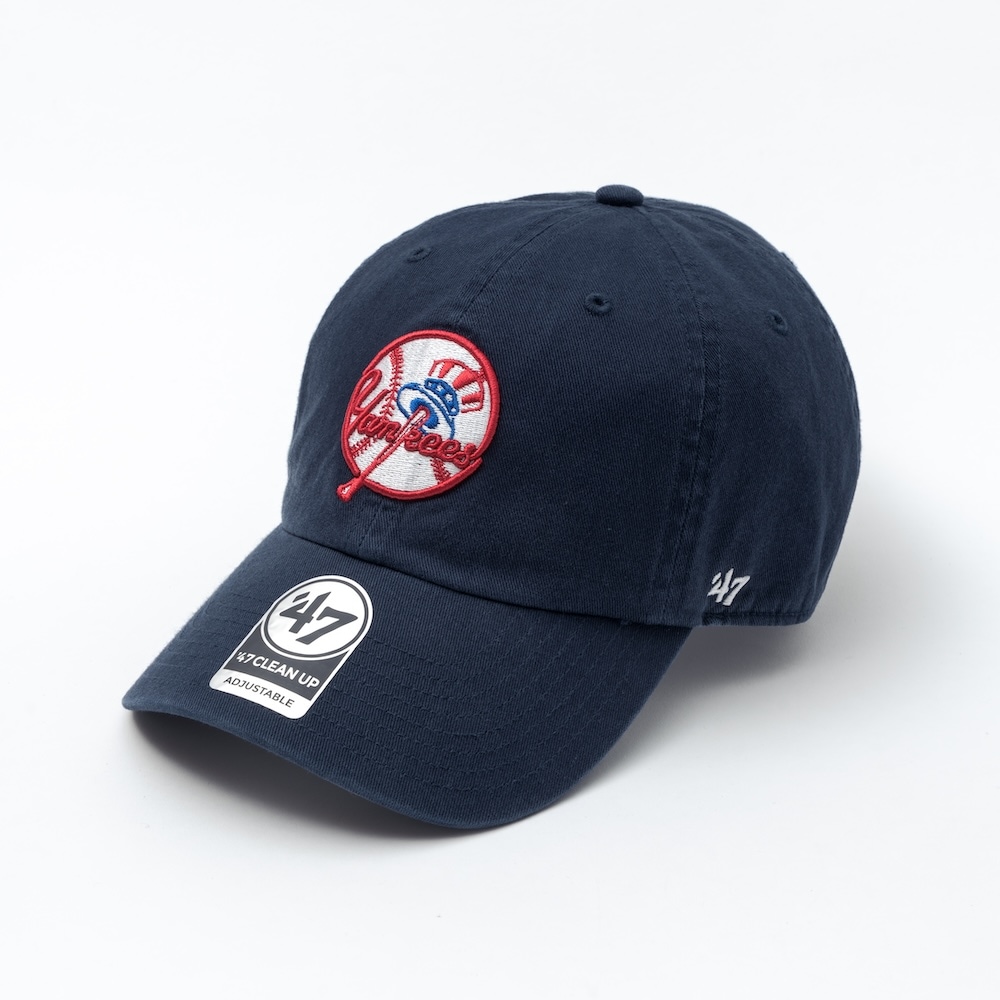 「’47/フォーティーセブン」Yankees '47 CLEAN UP Navy (Primary Logo）